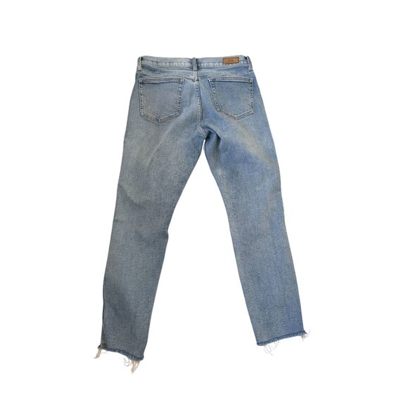 POLO Ralph Lauren Tompkins Mid Rise Distressed Skinny Jeans Size 30 - Picture 3 of 10